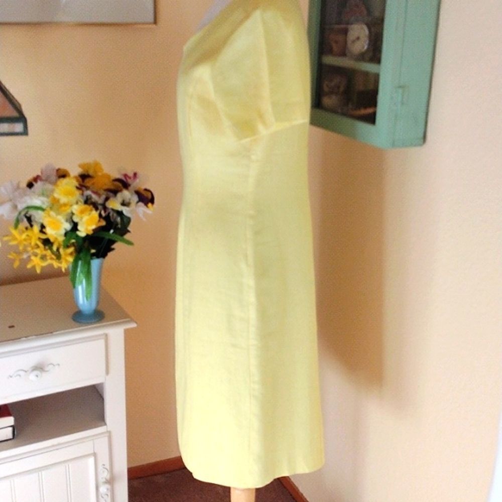 Chadwicks of Boston Linen Blend Dress - Picture 4 of 9